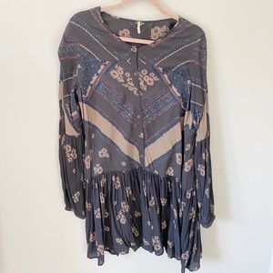 Free People Paisley Tunic Dress